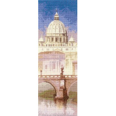 HC851 Heritage Crafts Схема для вишивки рахунковим хрестиком - Святого Петра St. Peter's 31x11 см, папір