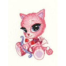 HC987 Heritage Crafts Схема для вишивки рахунковим хрестиком - Купідончик Little Cupid 10x7,5 см, папір