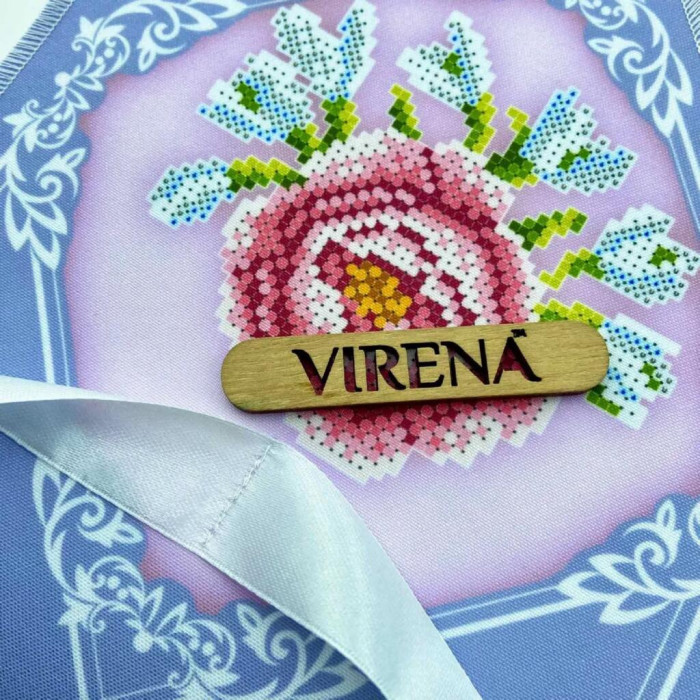 ХВБ_030 Virena Заготовка для вишивки бісером - Хустка для букету 19x26 см (габардин)