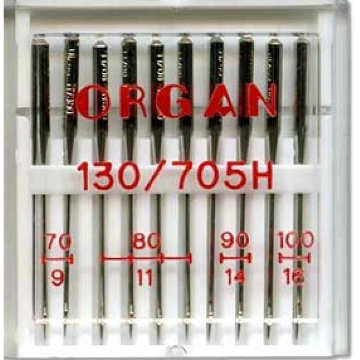 Голки універсальні №70-100 (10шт) Organ