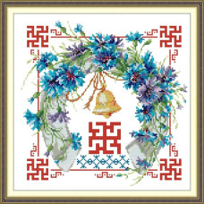 J929JS Joy Sunday Набір для вишивки друкованим хрестиком - Повага та кохання 34x34 см, Aida 14 ct (схема на канві) J929JS Joy Sunday Набір для вишивки друкованим хрестиком - Повага та кохання 34x34 см, Aida 14 ct (схема на канві)