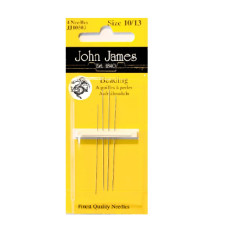 JJ10503E John James - Набір бісерних голок №10/13, 4 шт