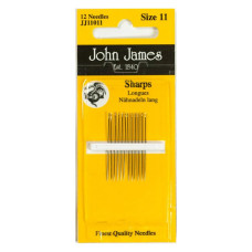 JJ11011E John James - Набір швейних голок №11, 12 шт