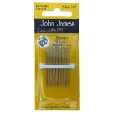 JJ11015E John James - Набір швейних голок №1/5, 16 шт