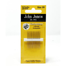 JJ13510E John James - Набір вишивальних голок №10, 16 шт