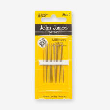 JJ15007E John James - Набір голок для французського вузлика №7, 15 шт