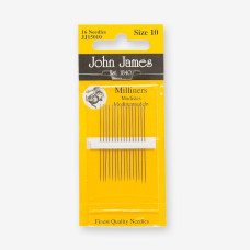 JJ15010E John James - Набір голок для французського вузлика №10, 15 шт