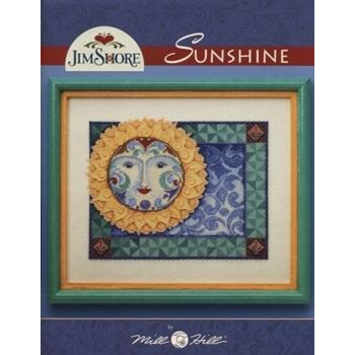 JSP008 Jim Shore Mill Hill Схема для вишивки рахунковим хрестиком - Сонечко Sunshine 27,5x22 см, папір