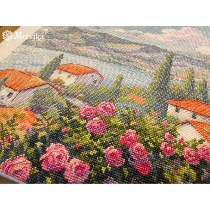 К-276м Мережка Набір для вишивки рахунковим хрестиком - Шепіт літа 43,5х25 см, Aida 16