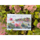К-281 Мережка Набір для вишивки рахунковим хрестиком - Лотосова мрія 44x24 см, Aida 16 ct