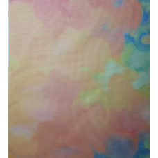 КФО-1007 Домоткане полотно 32 каунта з нанесеним фоном, 30х40 см. Alisena