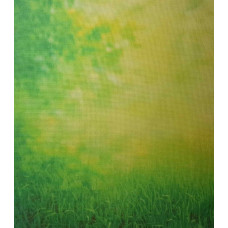 КФО-1026 Домоткане полотно 32 каунта з нанесеним фоном, 30х40 см. Alisena