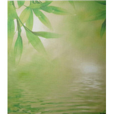 КФО-1029 Домоткане полотно 32 каунта з нанесеним фоном, 30х40 см. Alisena