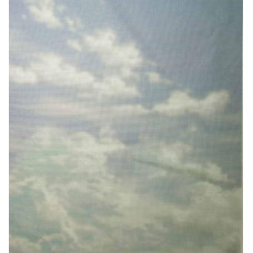 КФО-1031 Домоткане полотно 32 каунта з нанесеним фоном, 30х40 см. Alisena