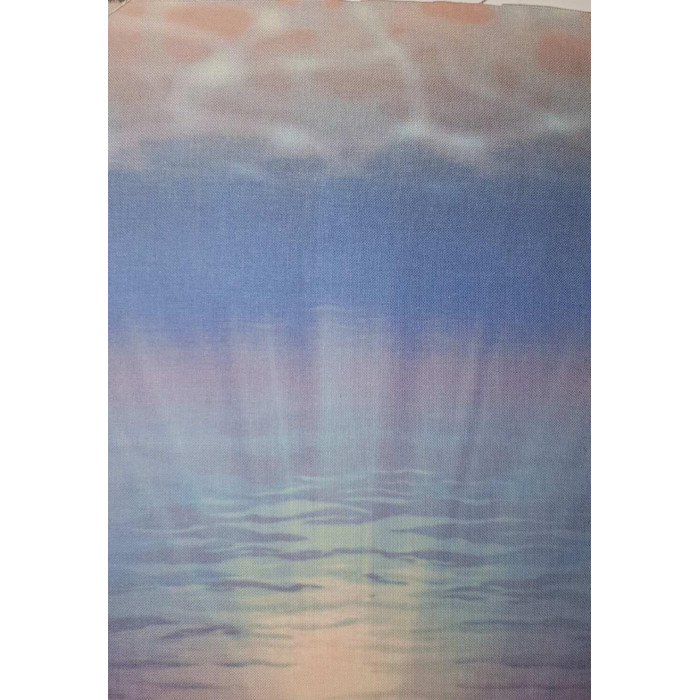 КФО-1050 Домоткане полотно 32 каунта з нанесеним фоном, 30х40 см. Alisena