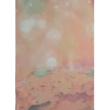 КФО-1103 Домоткане полотно 32 каунта з нанесеним фоном, 30х40 см. Alisena