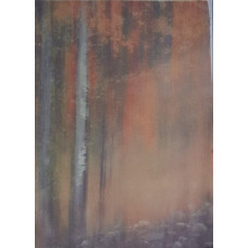 КФО-1113 Домоткане полотно 32 каунта з нанесеним фоном, 30х40 см. Alisena