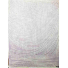 КФО-1143 Домоткане полотно 32 каунта з нанесеним фоном, 30х40 см. Alisena