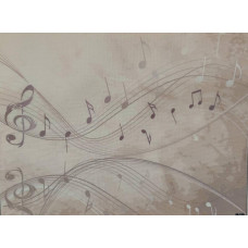 КФО-1161 Домоткане полотно 32 каунта з нанесеним фоном, 30х40 см. Alisena