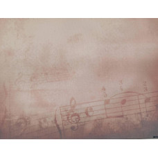 КФО-1164 Домоткане полотно 32 каунта з нанесеним фоном, 30х40 см. Alisena