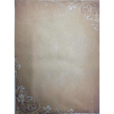 КФО-1212 Домоткане полотно 32 каунта з нанесеним фоном, 30х40 см. Alisena