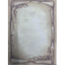 КФО-1217 Домоткане полотно 32 каунта з нанесеним фоном, 30х40 см. Alisena