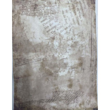 КФО-1220 Домоткане полотно 32 каунта з нанесеним фоном, 30х40 см. Alisena