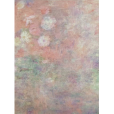 КФО-1239 Домоткане полотно 32 каунта з нанесеним фоном, 30х40 см. Alisena