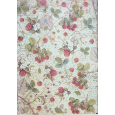 КФО-1260 Домоткане полотно 32 каунта з нанесеним фоном, 30х40 см. Alisena