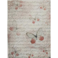 КФО-1265 Домоткане полотно 32 каунта з нанесеним фоном, 30х40 см. Alisena