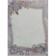 КФО-1295 Домоткане полотно 32 каунта з нанесеним фоном, 30х40 см. Alisena