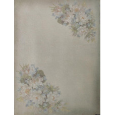 КФО-1299 Домоткане полотно 32 каунта з нанесеним фоном, 30х40 см. Alisena