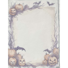 КФО-1391 Alisena Тканина рівномірного переплетення 32 каунта з нанесеним фоном - 30х40 см