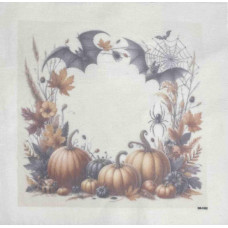 КФО-1392 Alisena Тканина рівномірного переплетення 32 каунта з нанесеним фоном - 30х40 см