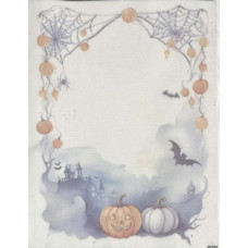 КФО-1394 Alisena Тканина рівномірного переплетення 32 каунта з нанесеним фоном - 30х40 см