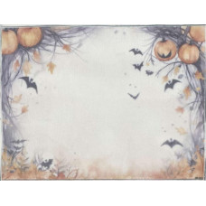 КФО-1395 Alisena Тканина рівномірного переплетення 32 каунта з нанесеним фоном - 30х40 см