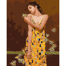 KHO2600 В обіймах метеликів ©tolstukhin artem. Ideyka. Картина за номерами (Ідейка КНО2600)