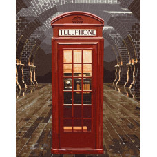 KHO5234 Ideyka Картина за номерами - Harry Potter: Магічний вхід 40x50 см, (на підрамнику, Ідейка KHO5234)