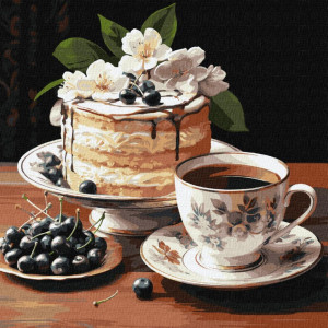 KHO5681 Фруктова солодкість ©art_selena_ua. Ideyka. Картина за номерами (Ідейка КНО-5681)