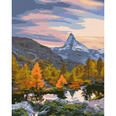 KHO6370 Ideyka Картина за номерами - Яскравий ліс 40х50 см (на підрамнику, Ідейка КНО-6370) ©art_selena_ua