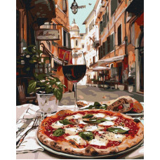 KHO6443 Ideyka Картина за номерами - Відпустка у Італії 40x50 см, (на підрамнику, Ідейка KHO6443) ©art_selena_ua