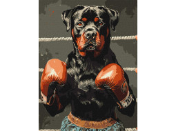 KHO6647 Рингова сила © art_selena_ua, 30х40 см. Ideyka. Картина за номерами (Ідейка КНО-6647)