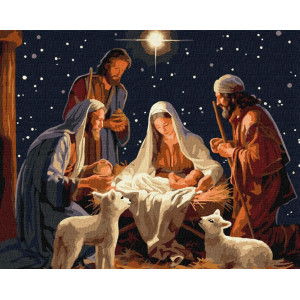 KHO8367 Таїнство Різдва ©art_selena_ua. Ideyka. Картина за номерами (Ідейка КНО-8367) KHO8367 Таїнство Різдва ©art_selena_ua. Ideyka. Картина за номерами (Ідейка КНО-8367)