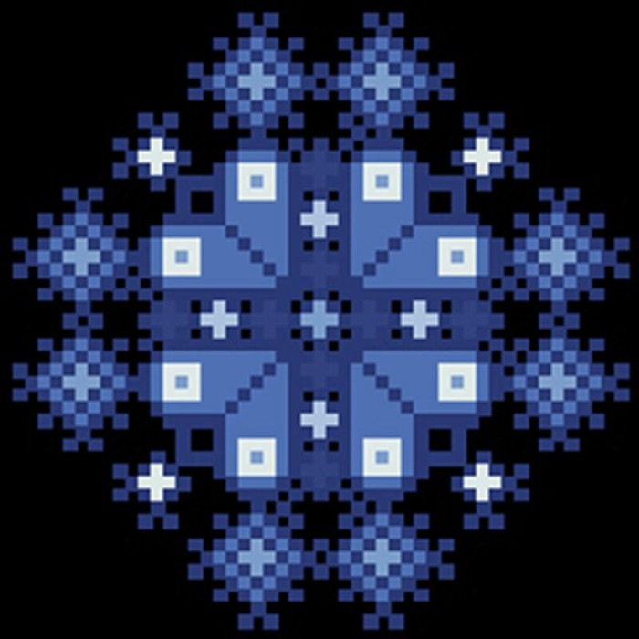 КЛ048кЧ1301i Барвиста вишиванка Набір для вишивки друкованим хрестиком - Клатч Весняна 21x13 см атлас, чорний