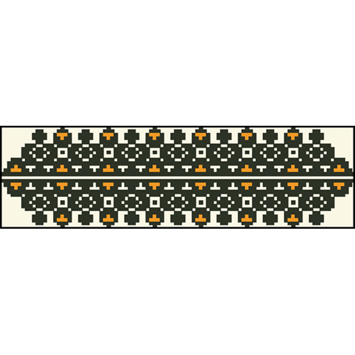 КЛ058дМ1301i Барвиста вишиванка Набір для вишивки друкованим хрестиком - Клатч Сокальська. Ніжність 21x13 см домоткане полотно, бежевий