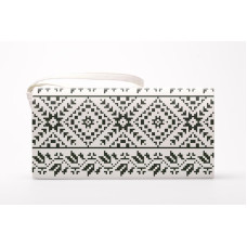 КЛ066шМ1301 Барвиста вишиванка Заготовка для вишивки - Клатч Жито 21x13 см шовк, бежевий