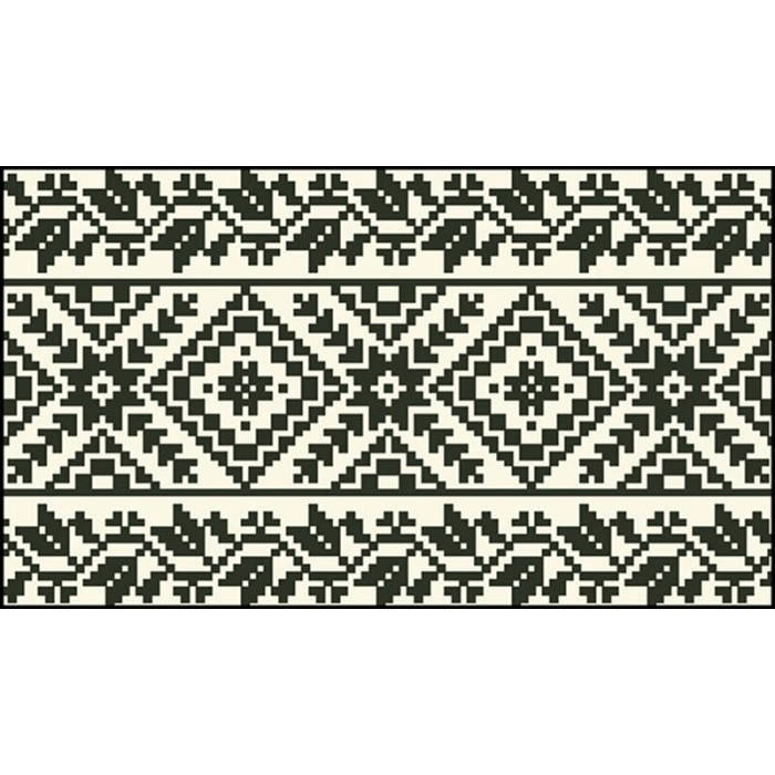 КЛ066шМ1301k Барвиста вишиванка Набір для вишивки бісером - Клатч Жито 21x13 см шовк, бежевий