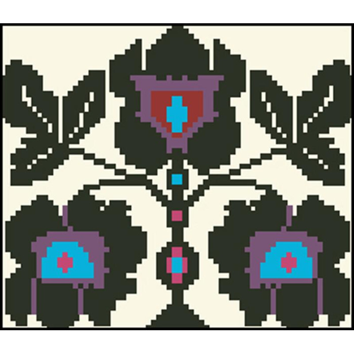 КЛ069шМ1301i Барвиста вишиванка Набір для вишивки друкованим хрестиком - Клатч Зоряна 21x13 см шовк, бежевий