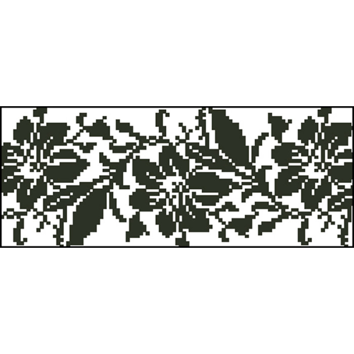 КЛ072хБ1301 Барвиста вишиванка Заготовка для вишивки - Клатч Лілея 21x13 см батист, білий