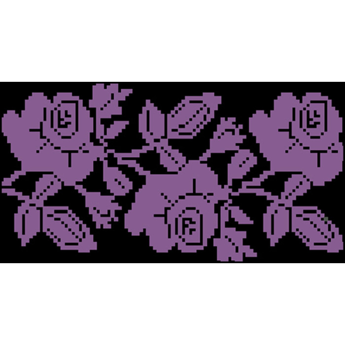 КЛ081кЧ1301k Барвиста вишиванка Набір для вишивки бісером - Клатч Троянди монохром 21x13 см атлас, чорний